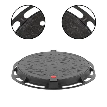 Люк ВЧШГ тип B125 по ГОСТ 3634-2019, с запорным устройством