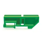 Изолятор нулевой шины 35мм зеленый