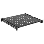 Полка стационарная усиленная L-600мм черная