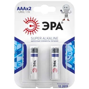 Батарейка LR03-2BL (60/480/19200)