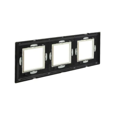 Рамка из металла, ''Avanti'', белая, 6 модулей