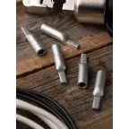 Наконечник штифтовой алюминиевый НША 25-15