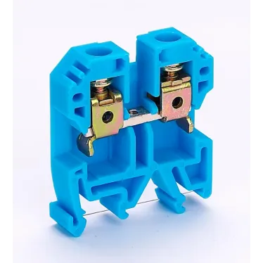 Зажим наборный 70А 10 мм.кв ЗН-101 синий