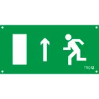 Пиктограмма (Пластина) Выход прямо вверх (240х125) в комплекте 2 штуки для MIZAR SP | 2501002380 | Световые Технологии