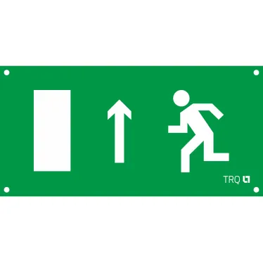 Пиктограмма (Пластина) Выход прямо вверх (240х125) в комплекте 2 штуки для MIZAR SP | 2501002380 | Световые Технологии