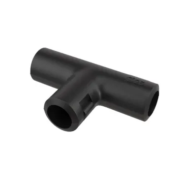 Тройник открывающийся, IP40, д.25мм, черный