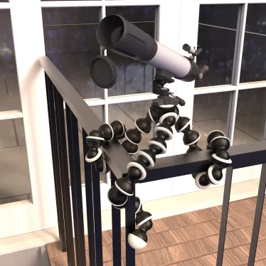 Гибкая тренога для установки кольцевого светильника 1/50 | RL101 | Gauss