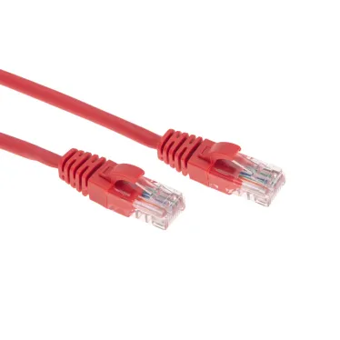 Патч-корд U/UTP, CAT 5e, RJ45-RJ45, 26AWG, LSZH, красный, 3м,