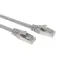 Патч-корд F/UTP CAT 6, RJ45-RJ45, 26AWG, LSZH, серый, 0.5м,
