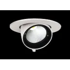 Светильник светодиодный встраиваемый ДВО-30W 4000K 2750Лм 24° поворотный White IP40 Jazzway