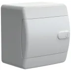 Корпус пластиковый навесной на 4 модуля ЩРН-П-4 IP41 UNION Compact белая дверь