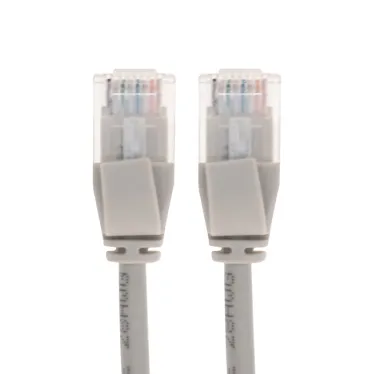 Патч-корд U/UTP CAT 6A (10G), RJ45-RJ45, 28AWG, LSZH, серый, 1м,