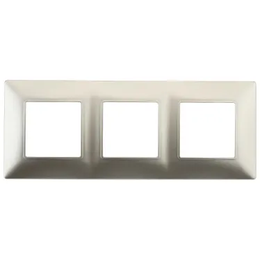 Рамка на 3 поста, Эра Elegance, шампань, 14-5003-04