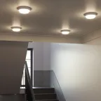 Светильник светодиодный ДБП 15 Вт 1100 лм 4000К AC 220В Белый IP40 круг D155х33мм Пластик ЖКХ с оптико-акустическим датчиком HALL Gauss