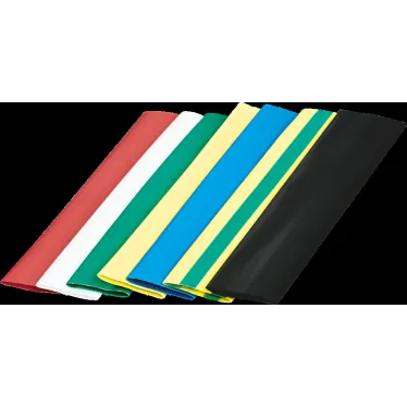 Набор термоусадочных трубок 14/7 (7 цветов по 3шт) 10см