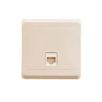 ЭТЮД Розетка компьютерная RJ45 категория 5 бежевая