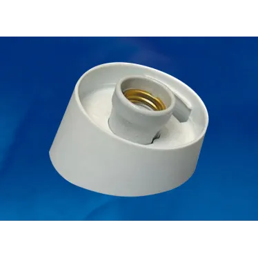 Основание для садово-парковых светильников UFP-A04AE WHITE встроенный патрон Е27, пластик, белый | 08312 | Uniel