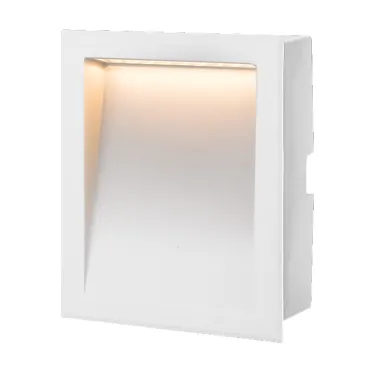 Cветильник светодиодный настенный встраиваемый дежурного света ДВО 4W 5000K IP54 WL-MED белый | V1-R5-00523-10000-6500650 | VARTON