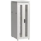 Шкаф напольный сетевой 19' LINEA N 33U 600х800мм передняя распашная перфорированная дверь задняя перфорированная серый