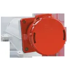 Розетка кабельная 63А 3Р+E IР54 на поверхность 380В 134