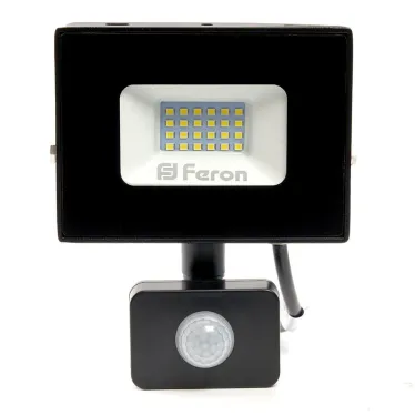 Прожектор светодиодный ДО-30w с ИК датчиком 6400K 2850Лм IP44