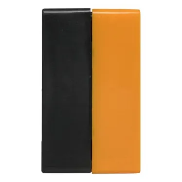 Корпус КП102 пластиковый 2 кнопки желтый