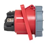 Розетка стационарная внутренняя угловая 4442 3Р+РЕ 125А 380В IP67 PROxima