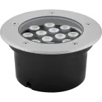 Светильник светодиодный тротуарный ДВУ-12w 2700К IP67 круг