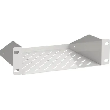 Полка консольная 1U глубиной 200мм для шкафа серии WS серая