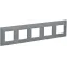 SKANDY Рамка 5-местная SK-F05Gr серый IEK