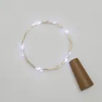 Гирлянда Роса с пробкой 2 м, 20 LED, белое свечение, 3хLR44 в комплекте | 302-025 | NEON-NIGHT