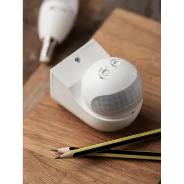 Датчик движения ИК настенный 800Вт 180гр. до 12м IP44 MS-38 PROxima