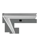 Светильник Universal-Line встр. L-поворот 660*660*69мм 38Вт 4000К IP40 правый/левый | V1-A1-70418-10000-4004040 | VARTON