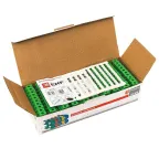 Клемма винтовая JXB- 6мм.кв зеленая