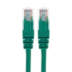 Патч-корд U/UTP CAT 6, RJ45-RJ45, 26AWG, LSZH, зеленый, 5м,