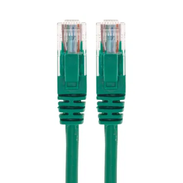 Патч-корд U/UTP CAT 6, RJ45-RJ45, 26AWG, LSZH, зеленый, 5м,
