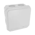 Коробка распределительная с кабельными вводами IP55 100х100х50мм (розница)