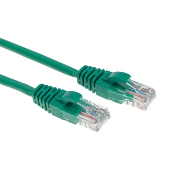 Патч-корд U/UTP CAT 6, RJ45-RJ45, 26AWG, LSZH, зеленый, 5м,