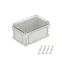 Корпус IP66/IP67, 300х200х160 мм, без МП, с фланцами, прозрачная крышка H- 35 мм