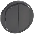 Celiane Лицевая панель выключателя/переключателя однополюсного 067001/02/31/32 графит