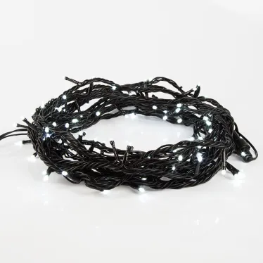 Гирлянда Твинкл Лайт 20 м, черный ПВХ, 200 диодов, цвет белый | 303-145 | NEON-NIGHT