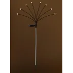 Светильник уличный Веер на солнечной батарее садовый 72 см 8 LED ERASF23-10 ЭРА