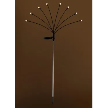 Светильник уличный Веер на солнечной батарее садовый 72 см 8 LED ERASF23-10 ЭРА