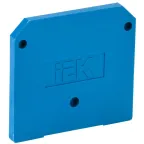 Заглушка для ЗНИ 35мм.кв 125A синяя