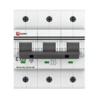 Выключатель автоматический трехполюсный 125А С ВА 47-125 15кА