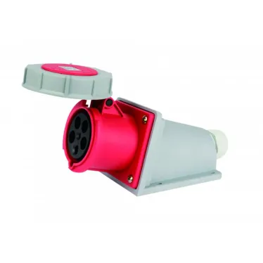 Розетка стационарная 3Р+РЕ+N 63А 380В IP67 РС-103