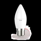 Лампа светодиодная LED 8 Вт 520 лм 3000К свеча теплый E27 AC 220В Elementary Gauss