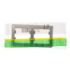 GLOSSA Рамка горизонтальная 2 поста титан