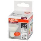 Лампа светодиодная LED 7 Вт GU10 4000К 560Лм спот 220 В (замена 60Вт) OSRAM