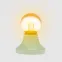 Лампа шар e27 6 LED Ø45мм - желтая, прозрачная колба, эффект лампы накаливания | 405-121 | NEON-NIGHT